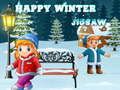 Jogo Feliz inverno quebra-cabeça  online