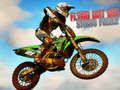 Jogo Quebra-cabeça de acrobacias de bicicleta de terra voadora  online