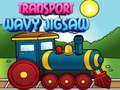 Jogo Quebra-cabeça ondulado de transporte  online