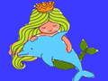Jogo Livro para Colorir de Sereia  online