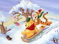 Jogo Quebra-cabeça de Natal do Ursinho Pooh 2  online