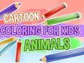 Jogo Desenho para colorir para crianças animais  online