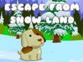 Jogo Fuja da Terra da Neve  online