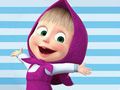 Jogo Um dia com Masha e o Urso  online