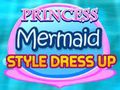 Jogo Vestido estilo princesa sereia  online