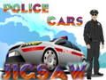 Jogo Carros de polícia quebra-cabeça  online