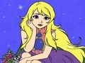 Jogo Livro de Colorir Princesa Glitter  online