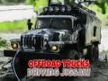 Jogo Вождение внедорожников Пазл  online