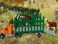 Jogo Caminhão de transporte de animais  online