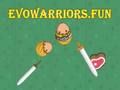 Jogo EvoWarriors. Diversão  online