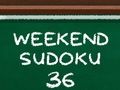 Jogo Fim de semana Sudoku 36  online
