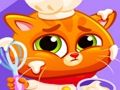 Jogo Lindo gato virtual no restaurante  online