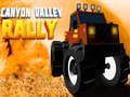 Jogo Rally Canyon Valley  online