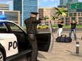 Jogo Quebra-cabeça de carros de polícia de desenho animado  online