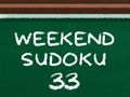 Jogo Fim de semana Sudoku 33  online
