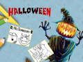 Jogo Livro para Colorir de Halloween  online