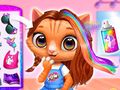 Jogo Salão de cabeleireiro de gatinhos  online
