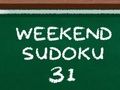 Jogo Fim de semana Sudoku 31  online