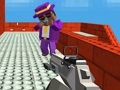 Jogo Guerra avançada de gângsteres em blocos  online