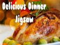 Jogo Jantar Delicioso Jigsaw  online