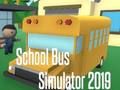 Jogo Simulador de ônibus escolar 2019  online