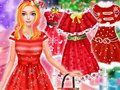 Jogo Vestir Princesa de Natal  online
