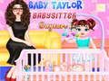 Jogo Baby Taylor Babysitter Creche online