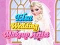 Jogo Elsa Maquiadora de Casamento  online