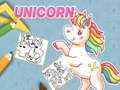 Jogo Livro de Colorir de Unicórnio  online