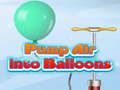Jogo Bombeie ar para o balão  online