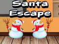Jogo Fuga do Papai Noel  online
