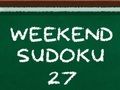 Jogo Fim de semana Sudoku 27  online