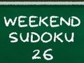 Jogo Fim de semana Sudoku 26  online