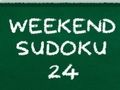 Jogo Fim de semana Sudoku 24  online