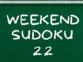 Jogo Fim de semana Sudoku 22  online