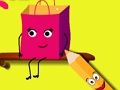 Jogo Livro para Colorir Bolsa para Meninas  online