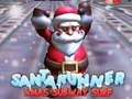 Jogo Surfe de metrô de Natal Santa Runner  online