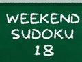 Jogo Fim de semana Sudoku 18  online
