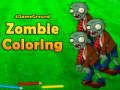 Jogo 4Coloração de Zumbis no Campo de Jogo  online