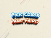 Jogo Escolha Frutas Coloridas  online