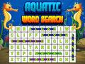Jogo Caça-palavras aquáticas  online