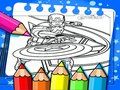 Jogo Livro de colorir capitão américa  online