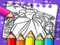 Jogo Livro de Cores Cinderela  online