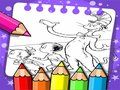 Jogo Livro para colorir gato no chapéu  online