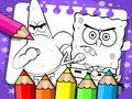 Jogo Livro para Colorir Bob Esponja  online