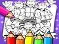 Jogo Livro para Colorir Tartaruga Ninja  online