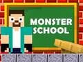 Jogo Herobrine vs Escola de Monstros  online