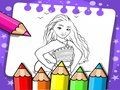 Jogo Livro de Colorir Moana  online