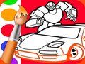 Jogo Livro de colorir infantil para meninos  online