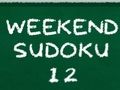 Jogo Fim de semana Sudoku 12  online